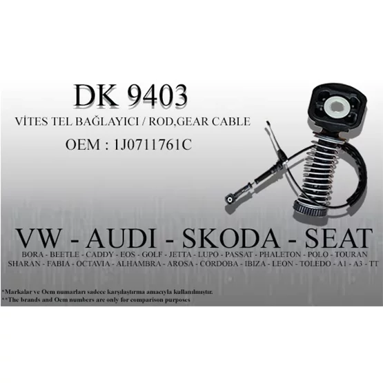Seat Leon 1J0711761c Vites Halat Ucu Dk9403 Vw Audi Skoda