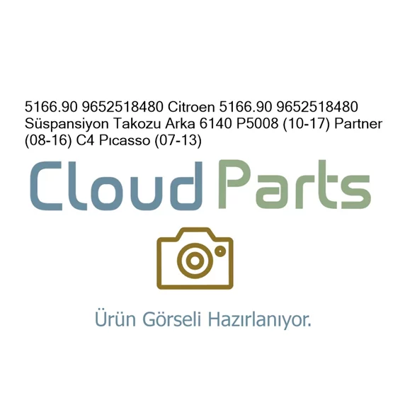 Citroen C4 5166.90 9652518480 Süspansiyon Takozu Arka 614