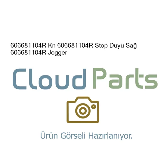 Kn Knmodel 606681104R Stop Duyu Sağ 606681104R Jogger Knu