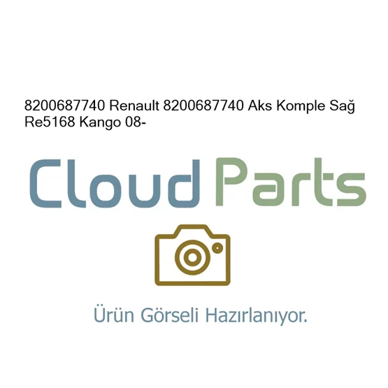 Renault Kango 8200687740 Aks Komple Sağ Re5168 Kango 08- 