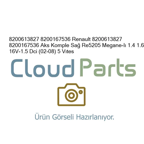Renault Kango 8200613827 8200167536 Aks Komple Sağ Re5205