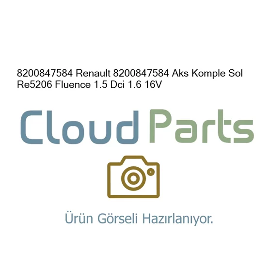 Renault Fluence 8200847584 Aks Komple Sol Re5206 Fluence 