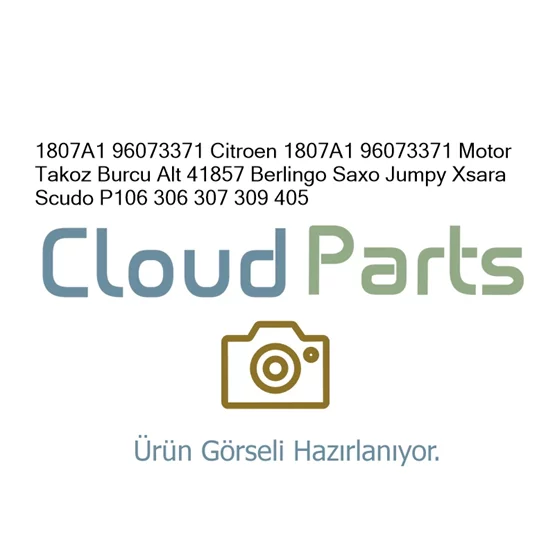 Citroen Berlingo 1807A1 96073371 Motor Takoz Burcu Alt 41