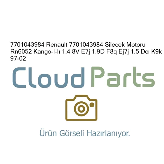 Renault Kango 7701043984 Silecek Motoru Rn6052 Kango-I-Iı